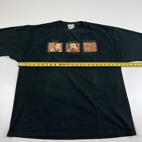 VTG Y2K 2000 Walt Disney World The Man The Mouse The Millennium T Shirt Sz XL - Picture 7 of 11